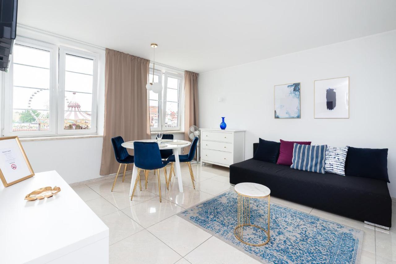Riverside Apartment Targ Rybny Gdansk Bagian luar foto